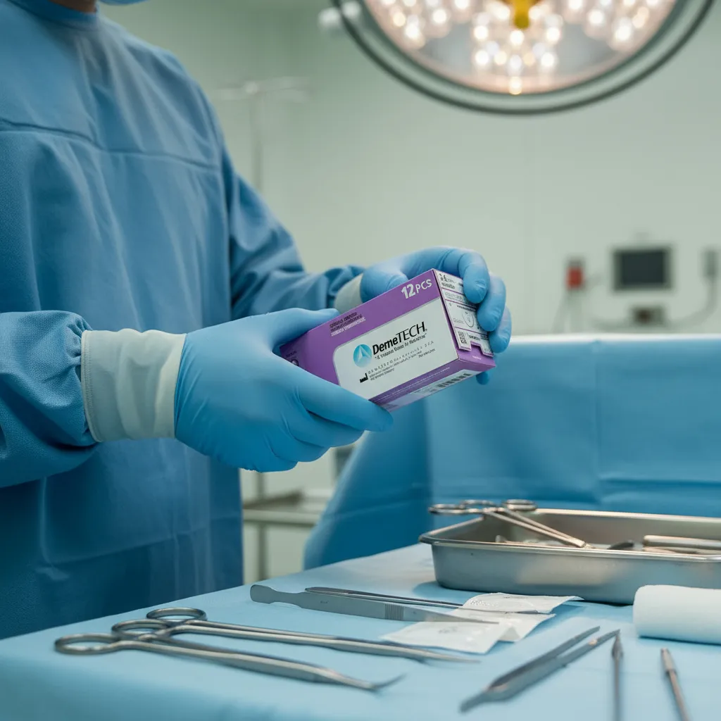 Sutura Acido Poliglicolico 3-0 aguja Ahusada 26 mm 1/2 circulo hebra de 75 cm color Violeta. caja con 12 (VICRYL)