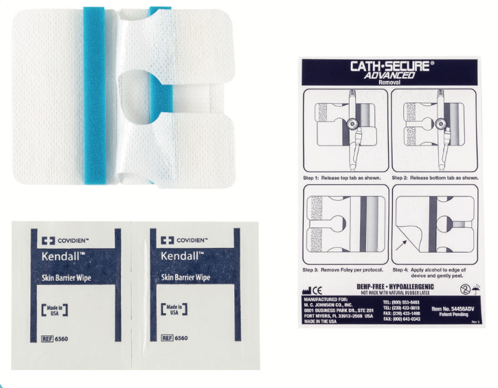 Fijador para Sonda Foley Cath-secure Advanced con Skin Prep