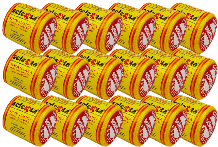 Venda de algodón 5 cm paquete 12 piezas.