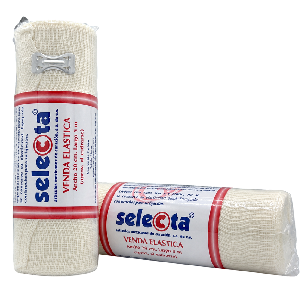 Venda Elásticas algodón 20 cm. Pieza