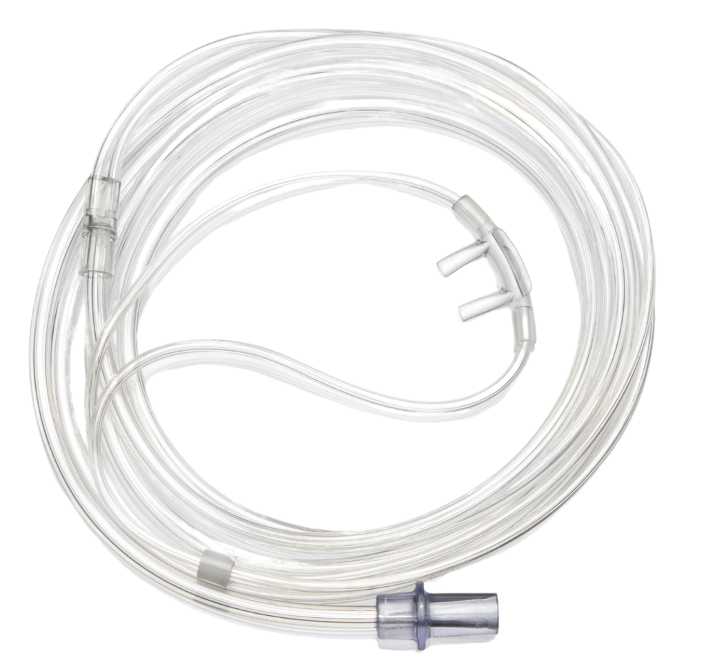 Catéter para suministro de oxígeno alto flujo longitud 2.1 Metros. Adulto Pieza.