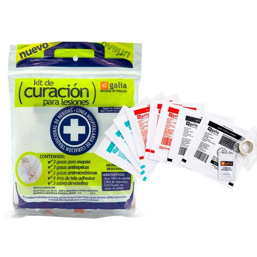 Kit de Curación para Heridas 