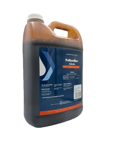 Antiséptico Iodopovidona solución 3.5 Litros Poliyodine