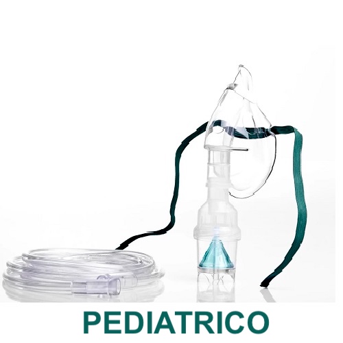 Equipo micronebulizador Pediatrico con mascarilla. Pieza