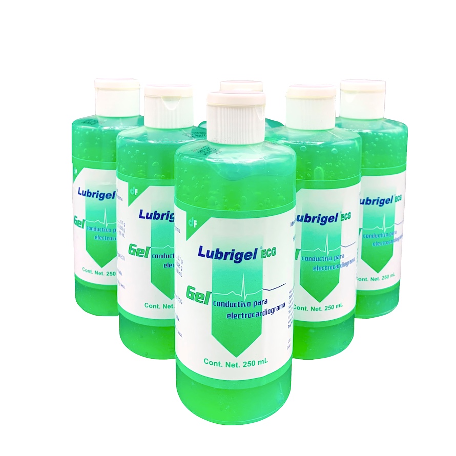 Gel conductivo para electrocardiograma envase con 120 ml