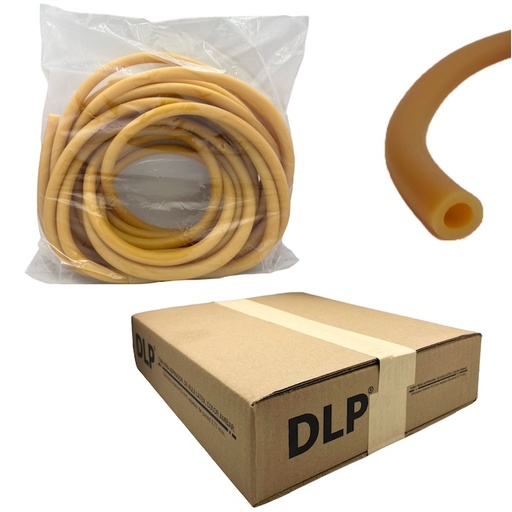 [060.908.0924] Tubo para aspirador, de látex color ámbar diametro 6.3 mm, espesor 3.77 mm. 10 Metros