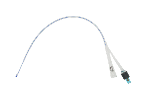 [SF-2WS10FR-C] Sonda Foley Silicón con globo 3 ml calibre 10 FR. (2 vías ) 38 cm de longitud. NIPRO. Pieza
