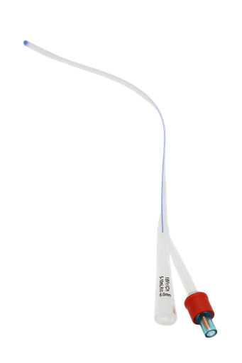 [SF-2WS18FR-C] Sonda Foley Silicón con globo 5 ml calibre 18 FR. (2 vías ) 38 cm de longitud. NIPRO. Pieza 