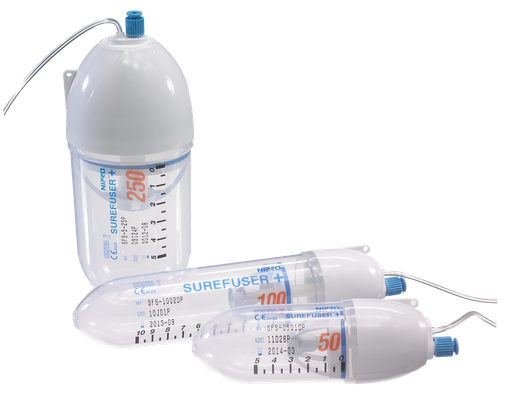 [SFS-5-25P] Bomba de Infusión continua a largo plazo, volumen 250 ml,  flujo 5 mL/hr NIPRO