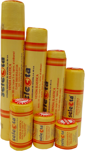 [VE2012] Venda Elásticas algodón 20 cm. Pieza