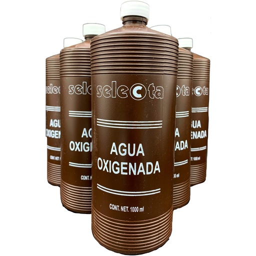 [AGUAOX-1L] Agua oxigenada 15 volúmenes 1000 ml